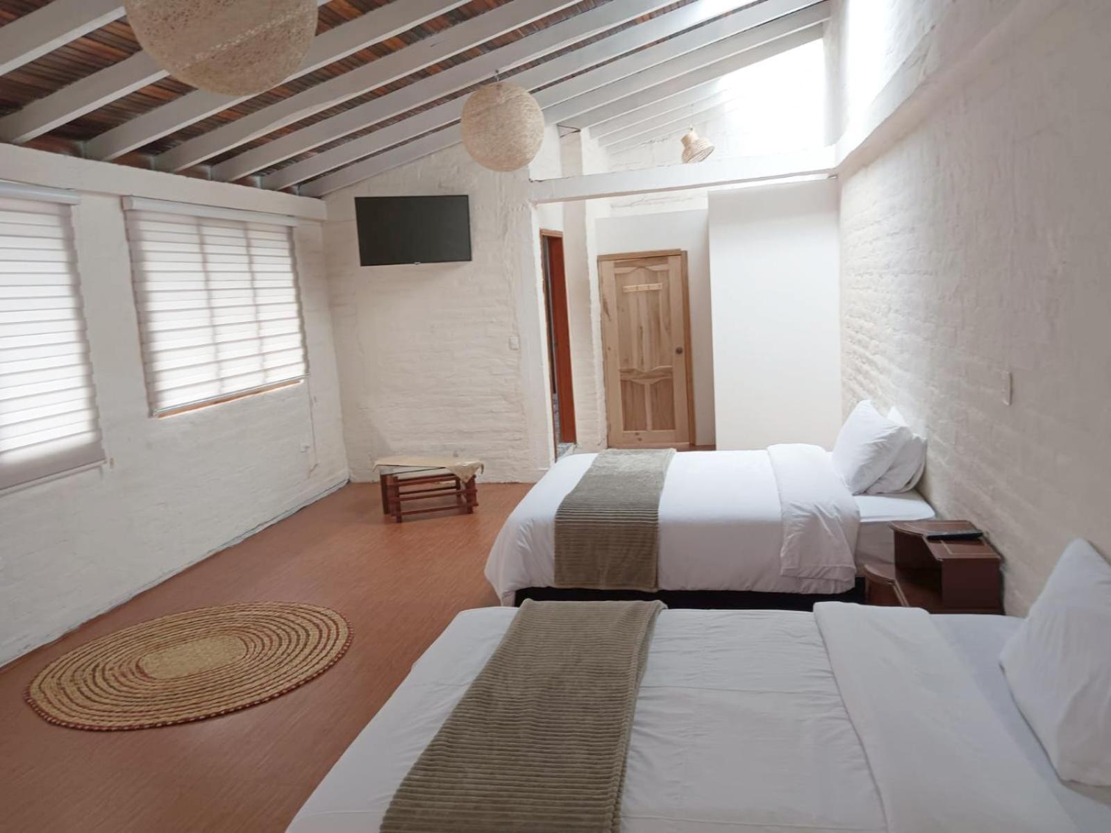Bed and Breakfast Rustic Quinta La Aurora Baños Habitación foto