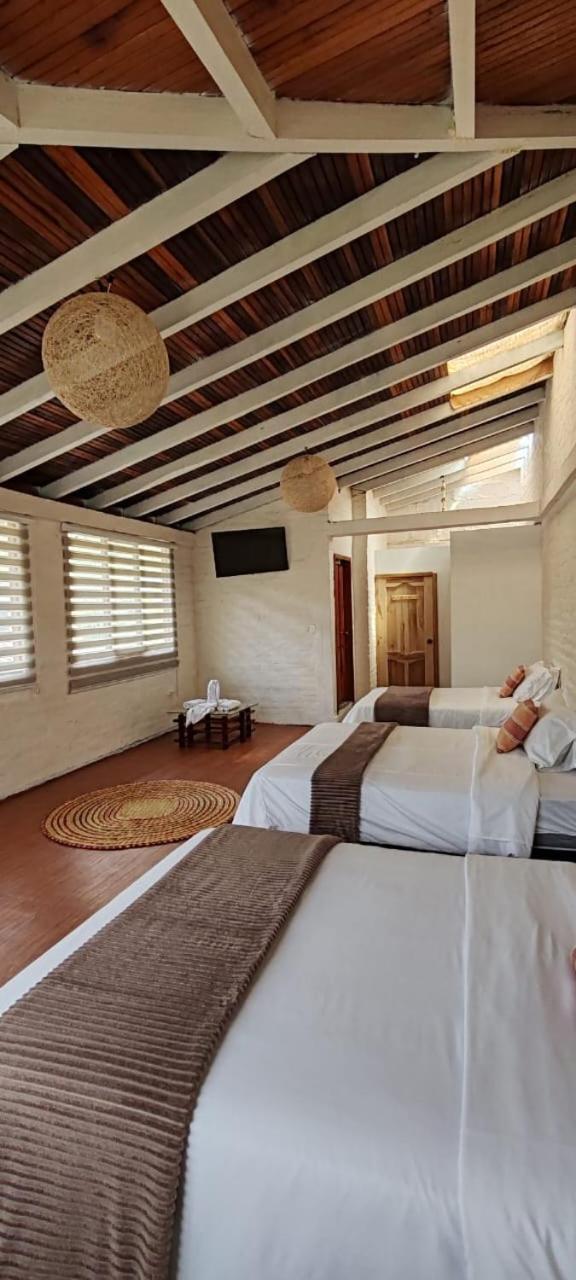 Bed and Breakfast Rustic Quinta La Aurora Baños Habitación foto