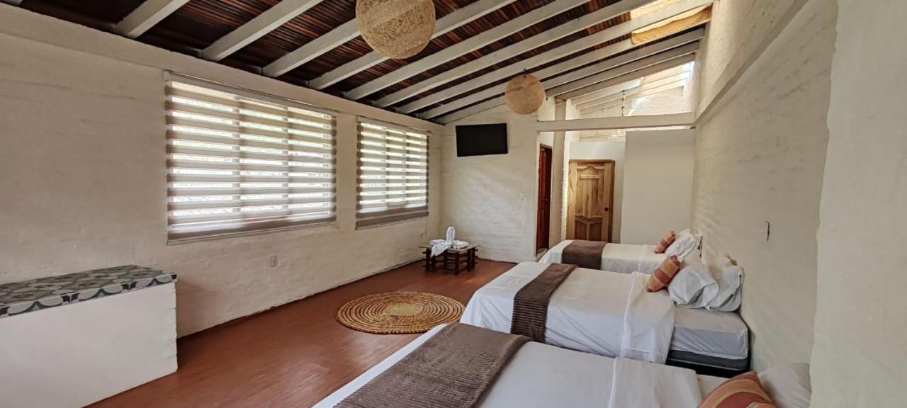 Bed and Breakfast Rustic Quinta La Aurora Baños Exterior foto